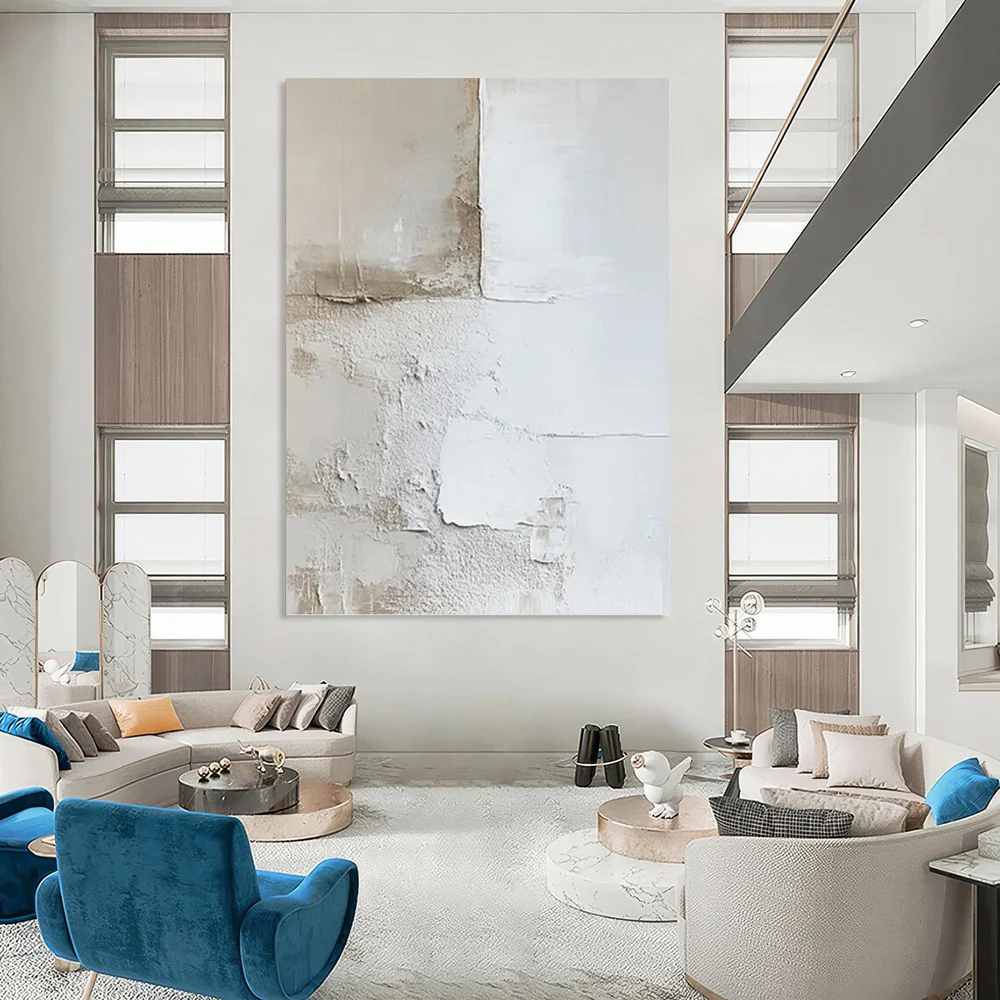 Beige_White_Abstract_Minimalist_Textured_Artwork_5Y9JJ wall art